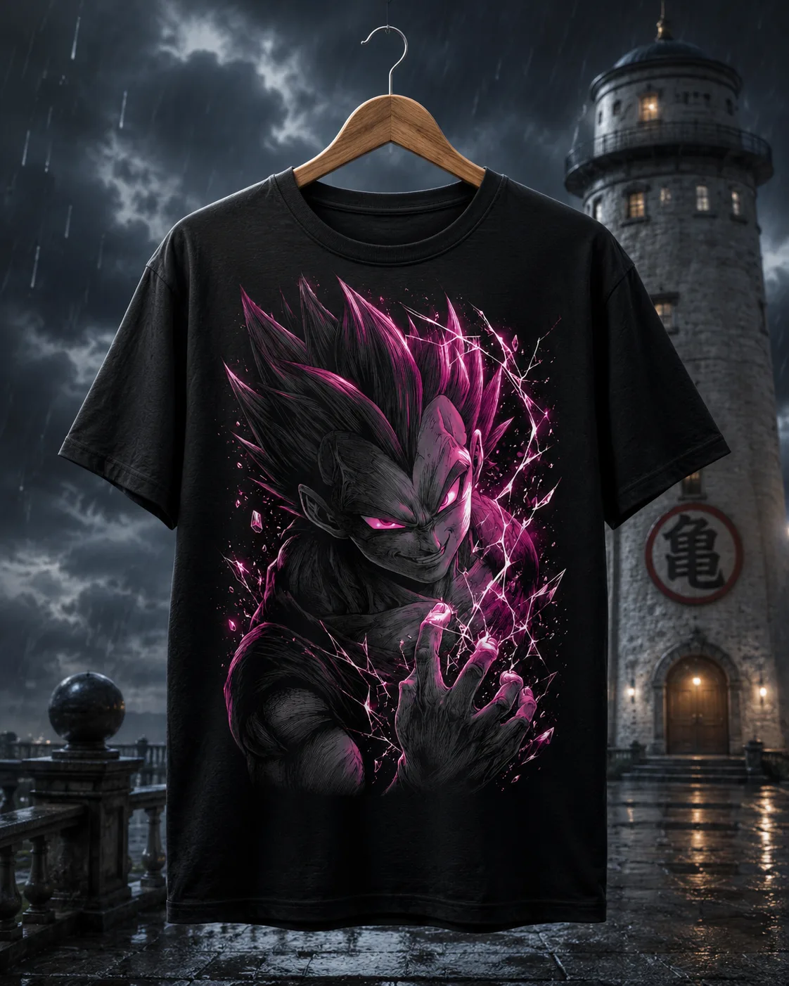 Diseño anime para polo personalizado